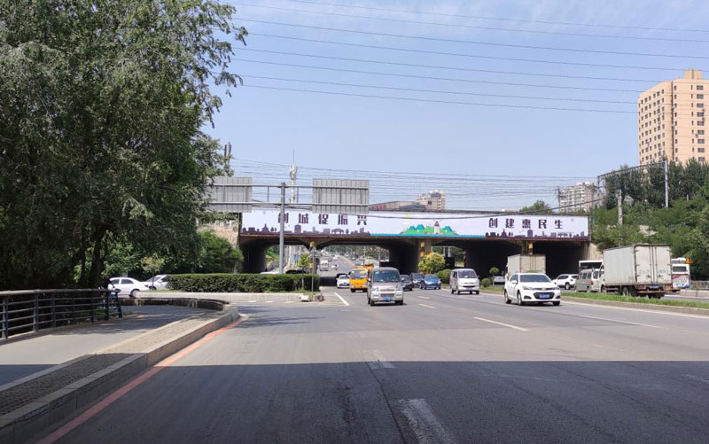 大東區(qū)金山路望花立交橋大牌